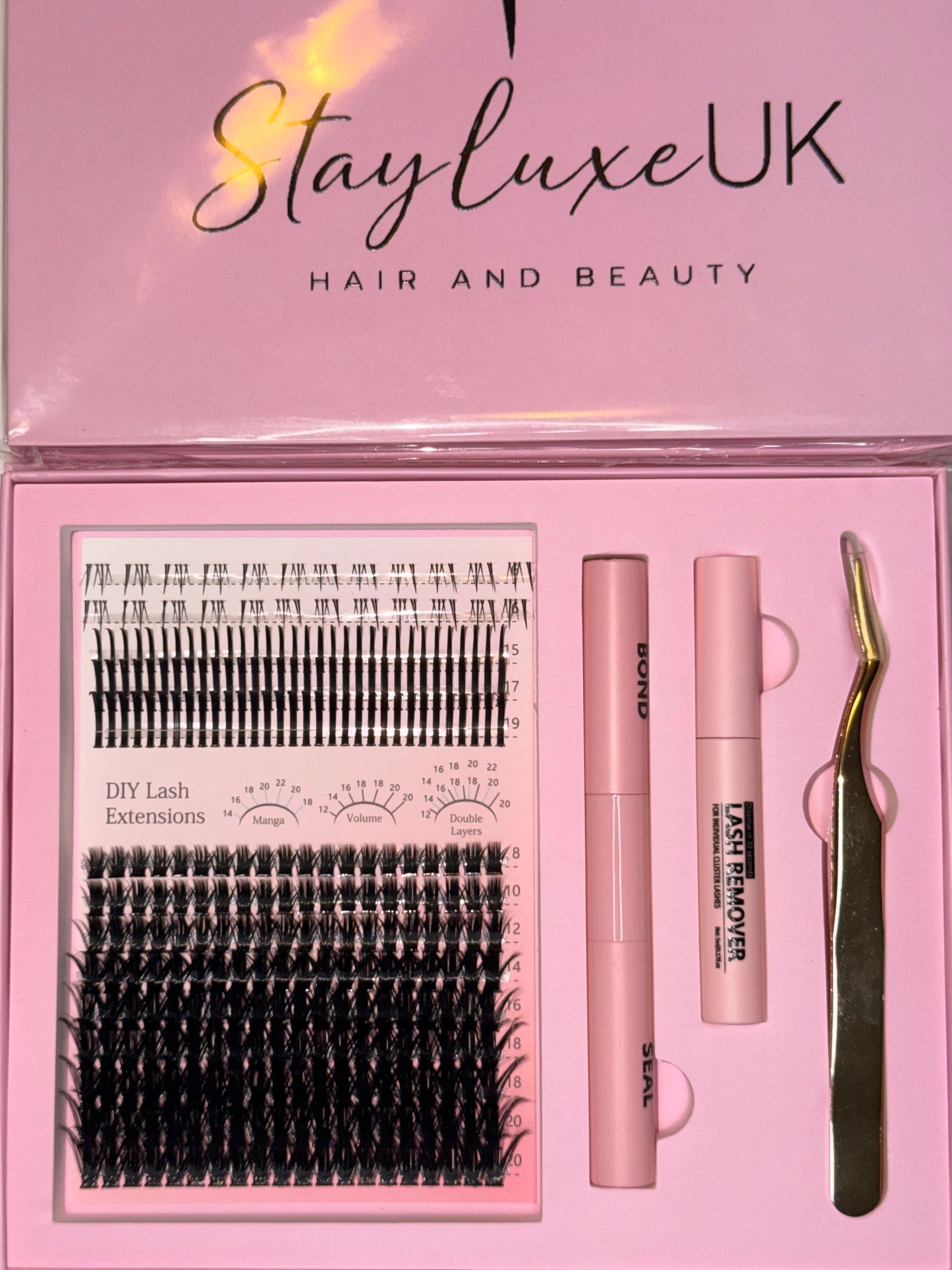 StayLuxe Spiked Cluster Set