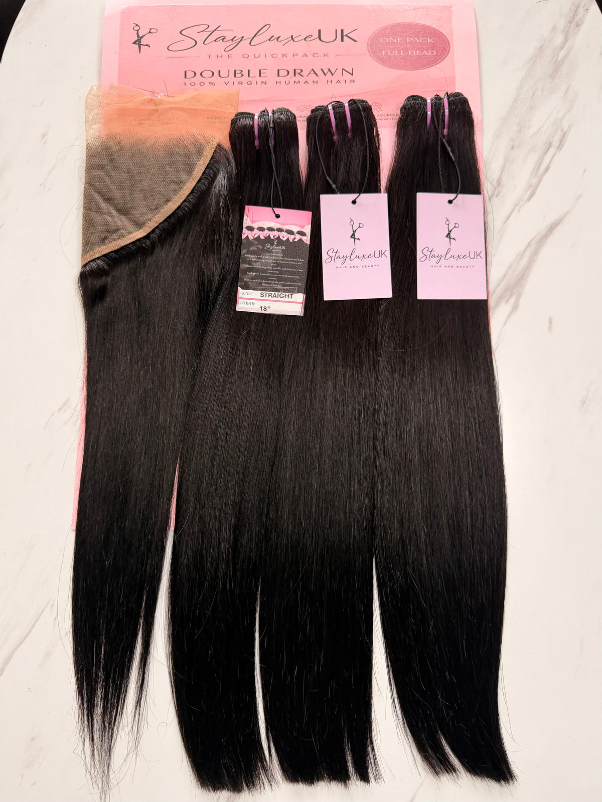 StayLuxe QuickPack 18"